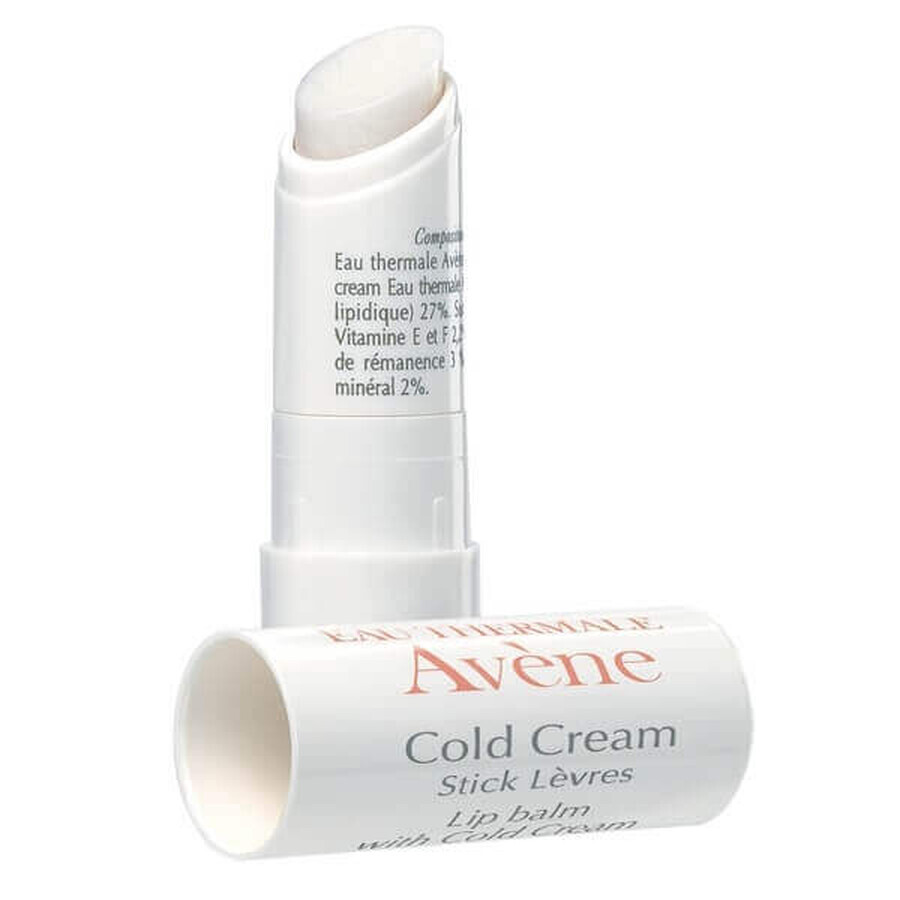 Avène Cold Cream - Stick Labbra Idratante Nutriente Lenitivo Labbra secche, 4g