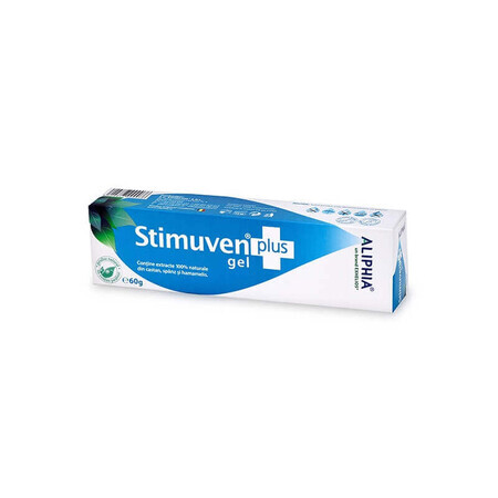 Stimuven Plus, Aliphia gel voor spataderen, 60 g, Exhelios