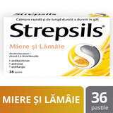 Strepsils honey and lemon, 36 tablets, Reckitt Benckiser Healthcare