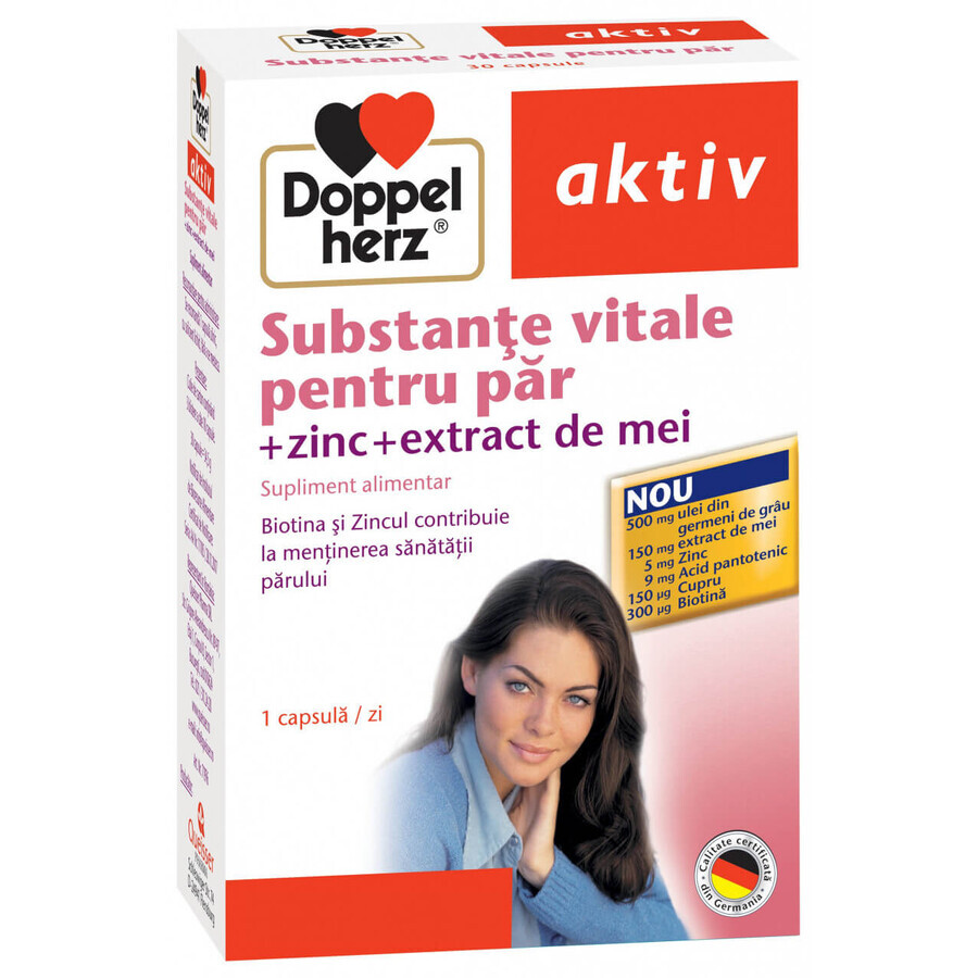 Vital substances for hair, 30 capsules, Doppelherz