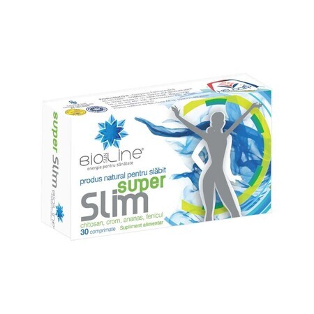 Super Slim, 30 tablete, Helcor