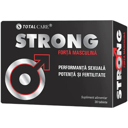 Integratore per potenza Strong, 30 compresse, Cosmopharm