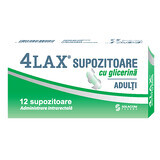 Supposte di glicerina per adulti, 12 supposte, Antibiotico SA