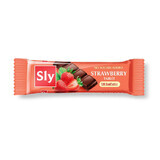 Strawberry chocolate bar, 25g, Sly Nutrition