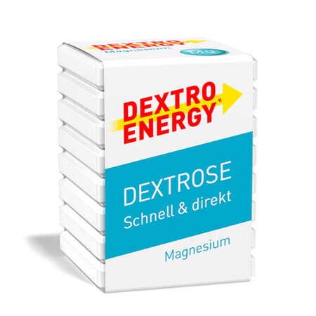 Compresse di destrosio con sali di magnesio, 46 ​​g, Dextro Energy