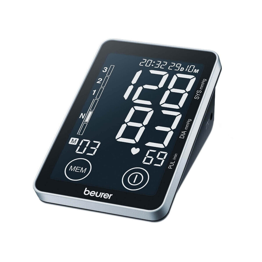 Electronic arm blood pressure monitor Touchscreen, BM58, Beurer