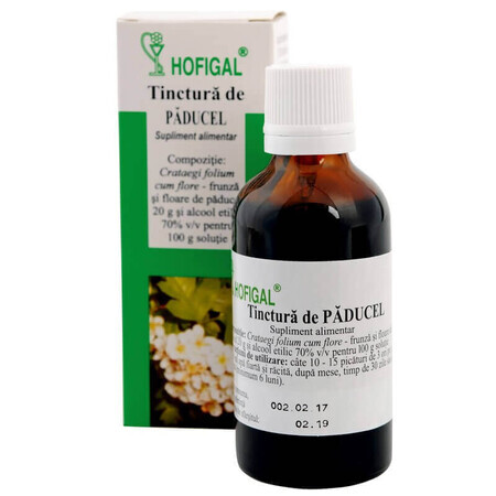 Tintura di biancospino, 50 ml, Hofigal