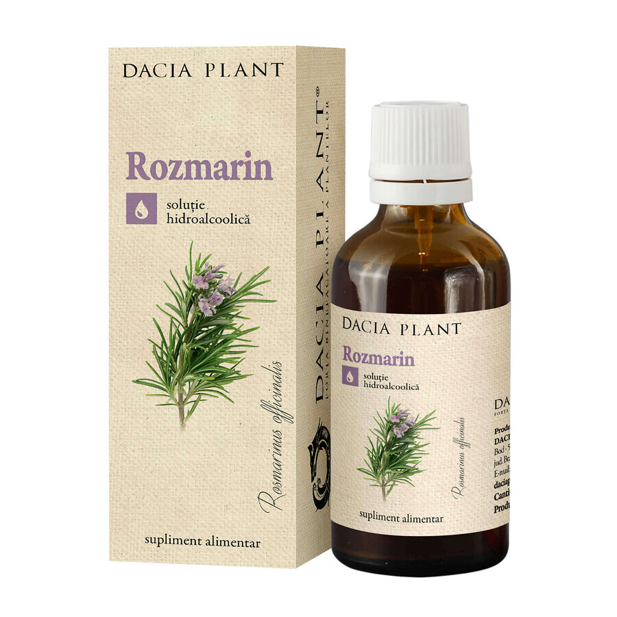 Tintura di Rosmarino, 50 ml, Dacia Plant