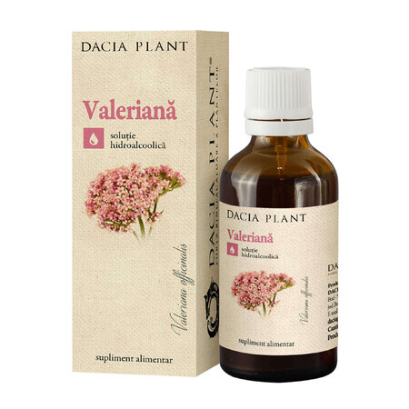 Tincture of Valerian, 50 ml, Dacia Plant