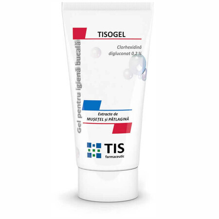 Tisogel gel per l'igiene orale, 50 ml, tis farmaceutico