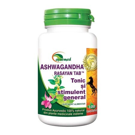 Ashwagandha Rasayan, 100 compresse, Ayurmed