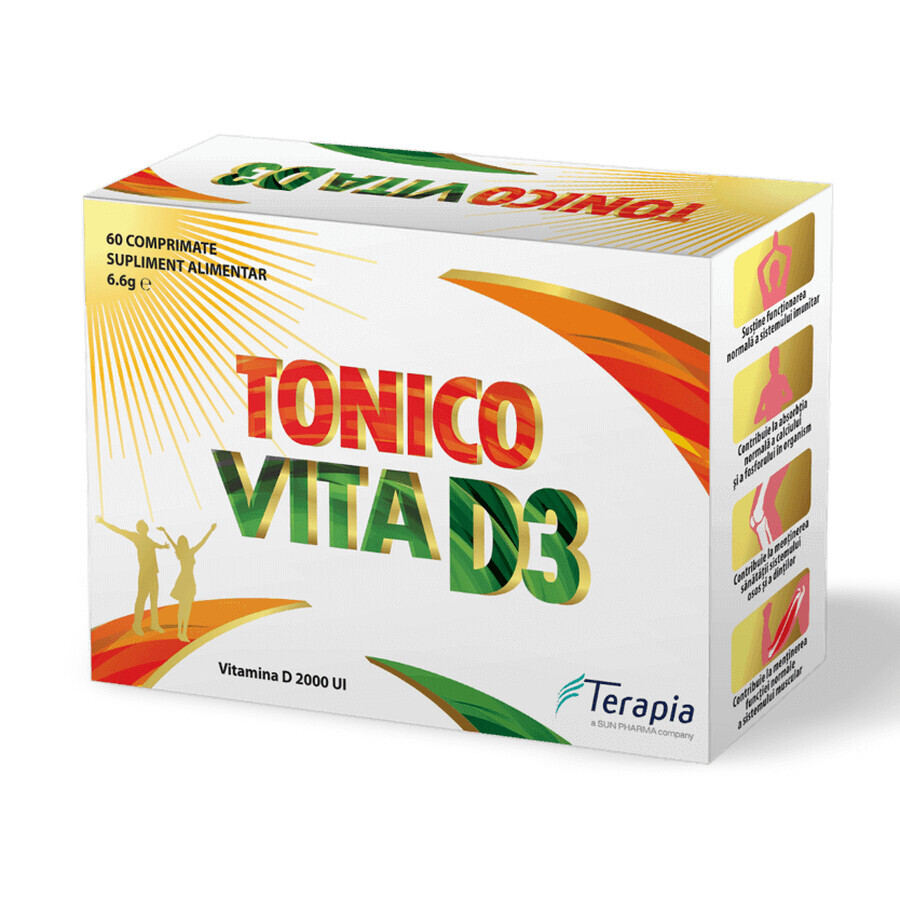 Vitamin D3 Tonic, 60 tablets, Therapy