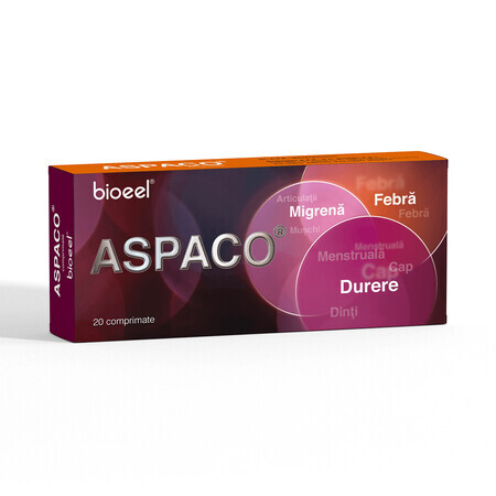 Aspaco, 20 tablets, Bioeel