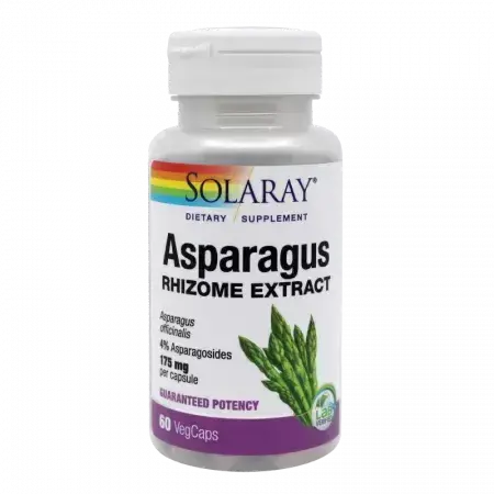 Asparagus Solaray, 60 capsule, Secom