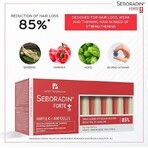 Trattamento contro la caduta dei capelli Seboradin Forte, 14 fiale x 5,5 ml, Lara