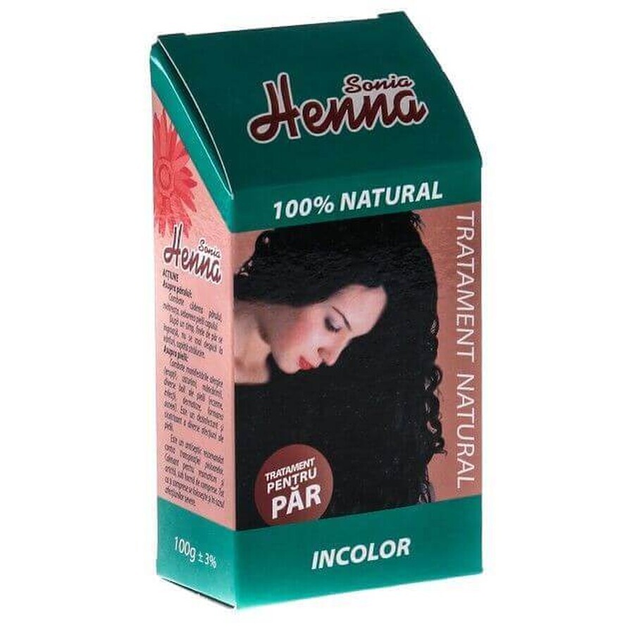 Natural treatment Sonia Henna colourless, 100 g, Kian Cosmetics