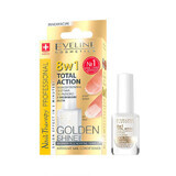 Professional 8in1 Golden Shine Nail Therapy, 12 ml, Eveline Cosmetics