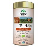 Tulsi Masala Chai, Relaxing and Regenerating, 100g, Organic India