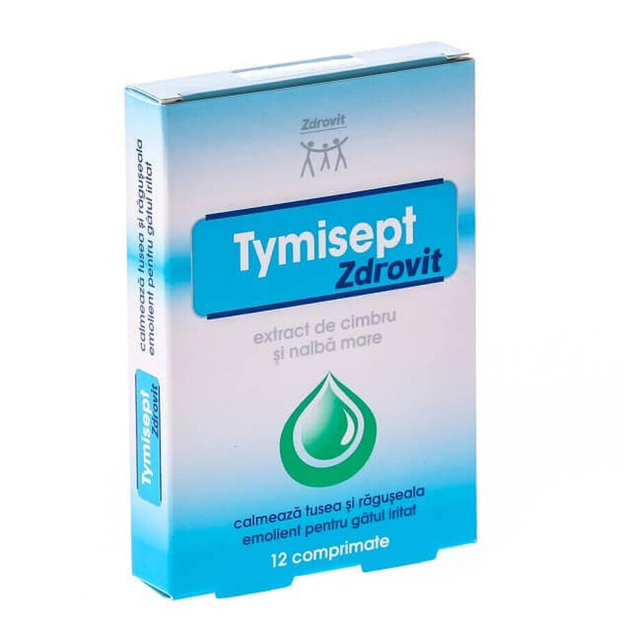 Tymisept, 12 tabletten, Zdrovit