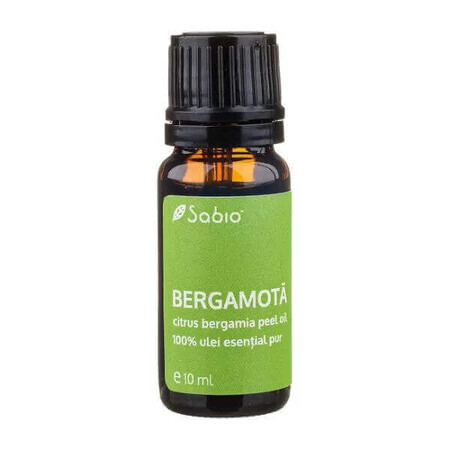 100% pure essential oil Bergamot, 10 ml, Sabio