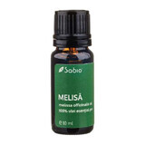 Olio essenziale di melissa puro al 100%, 10 ml, Sabio