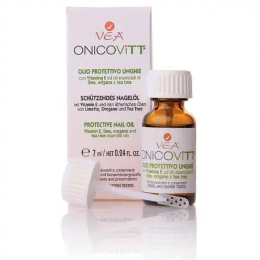 Vea Onicovitt Olio Protettivo Per Le Unghie, 7 ml, Hulka 