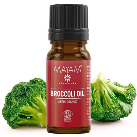 Olio di broccoli biologico (M - 1288), 10 ml, Mayam