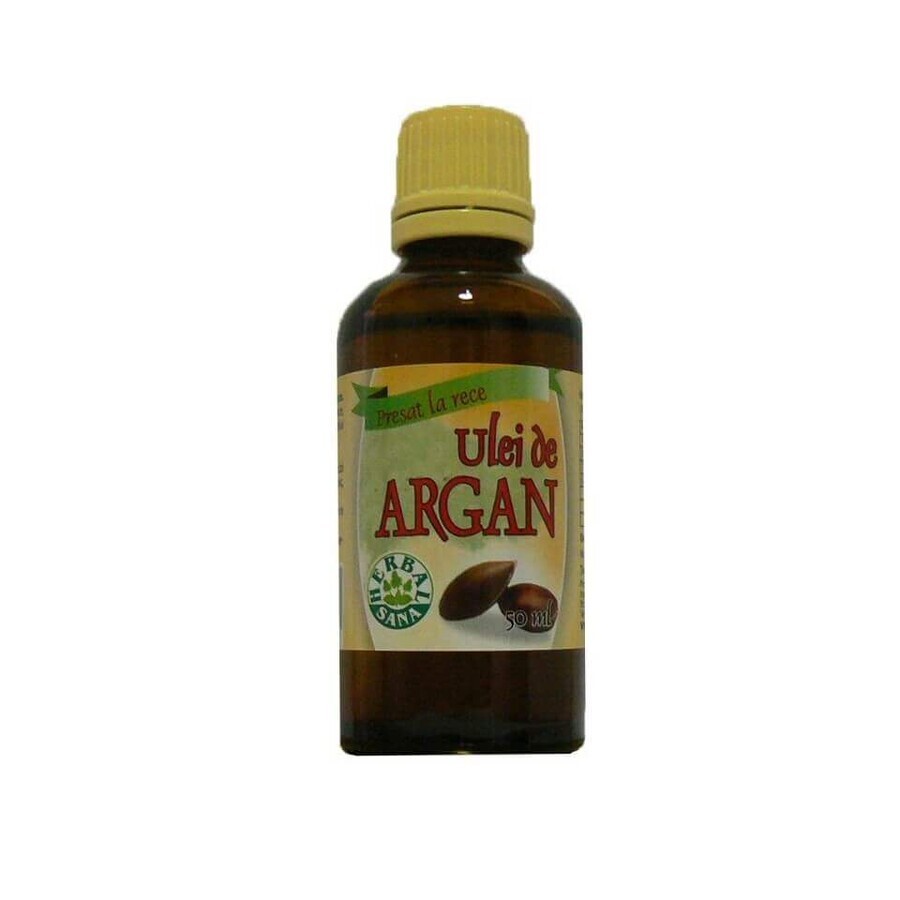 Ulei de Argan presat la rece, 50 ml, Herbavit