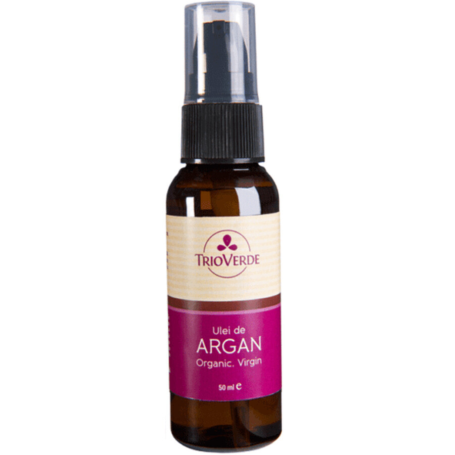 Olio spray vergine di Argan, 50 ml, Green Trio