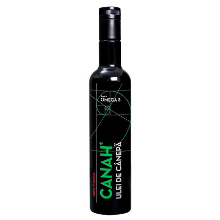 Huile de chanvre, 500 ml, Canah