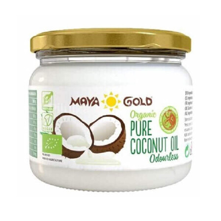 Pure eco coconut oil without smell, 280 ml, Maya Gold