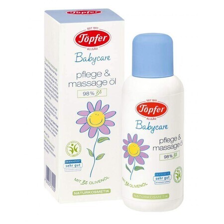 Olio corpo bio per bambini, 100 ml, Topfer