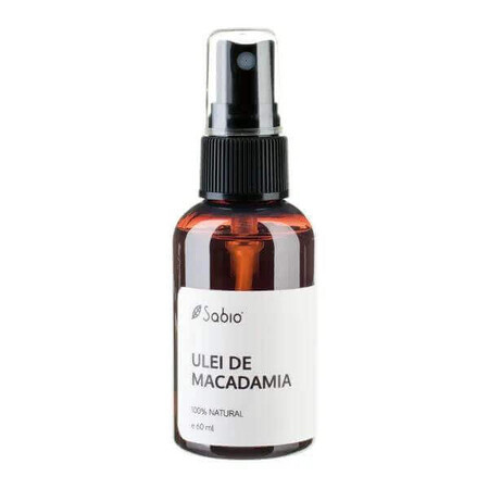 Huile de macadamia, 60 ml, Sabio