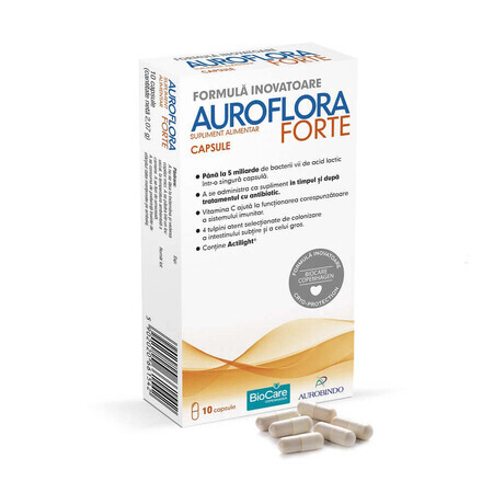 Auroflora Forte, 10 capsule, Aurobindo