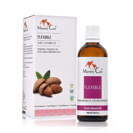 Sweet almond oil for perineal massage, 100 ml, Mommy Care