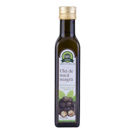 Pure unrefined cold pressed black walnut oil, 250 ml, Carmita Classic