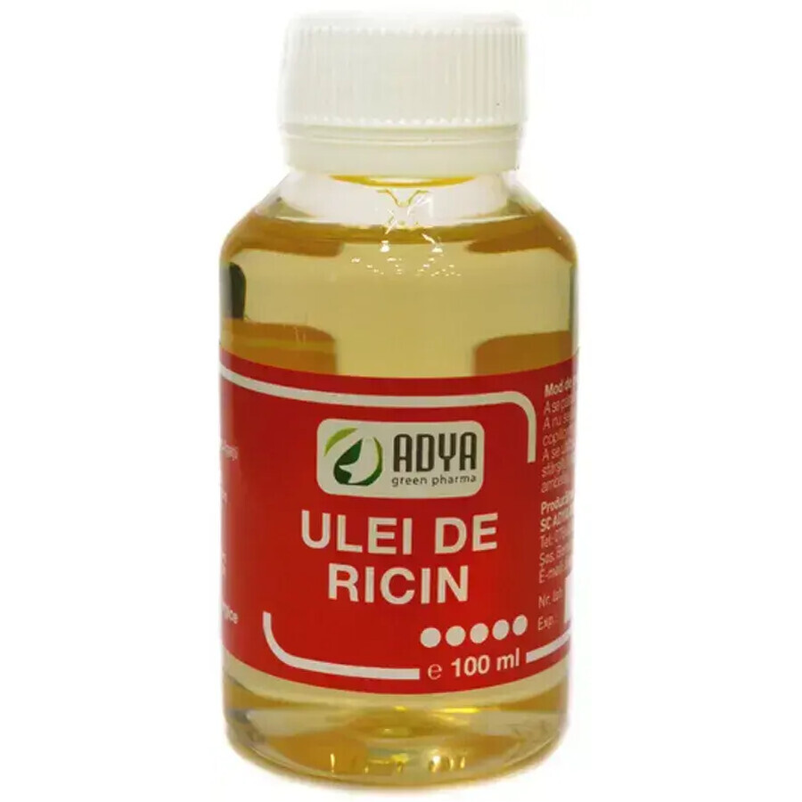 Aceite de ricino, 100 ml, Adya