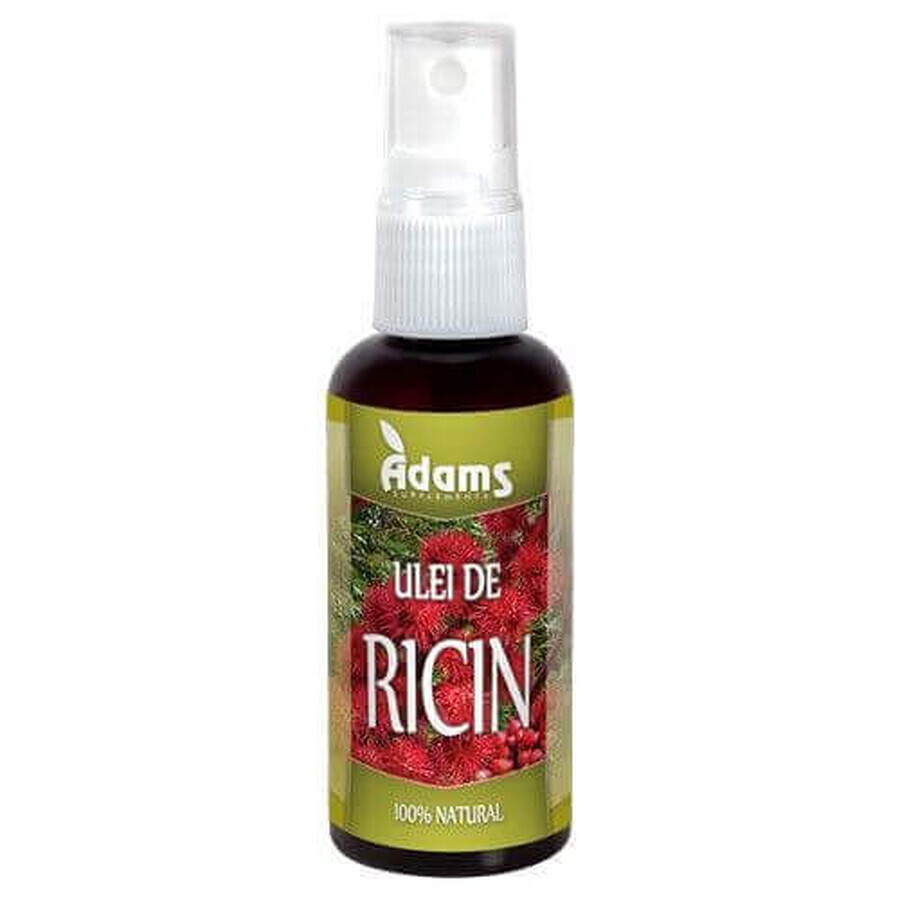 Olio di ricino, 50 ml, Adams Vision