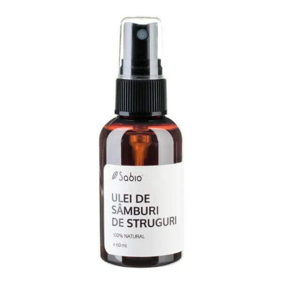 Ulei de sâmburi de struguri, 60 ml, Sabio