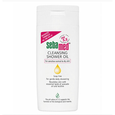 Olio doccia dermatologico, 200 ml, sebamed