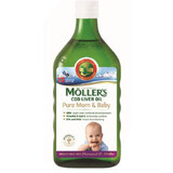 Pure Mom & Baby olio di fegato di merluzzo, 250 ml, Moller's