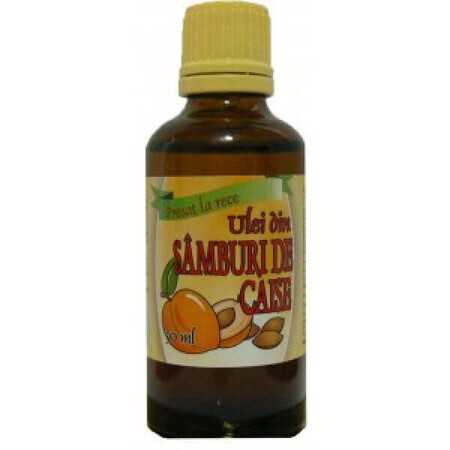 Cold pressed apricot kernel oil, 50 ml, Herbavit