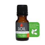 Basil Essential Oil 100% Organic, 10 ml, SOiL