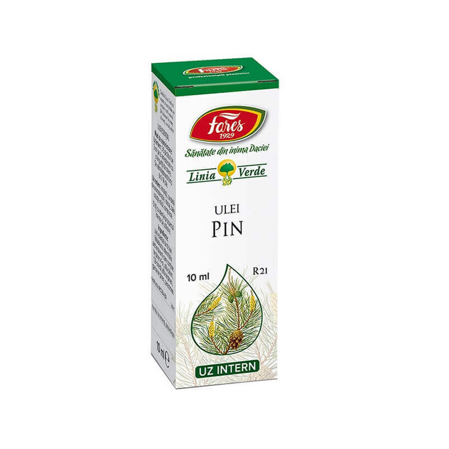 Olio essenziale di pino, R21, 10 ml, Fares