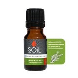 Pure Lemongrass Essential Oil 100% Organic, 10 ml, SOiL