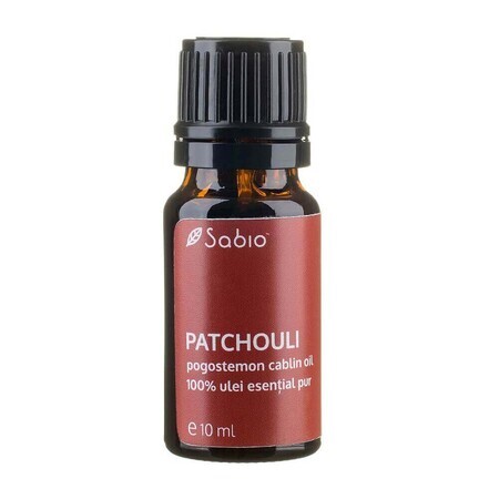 Aceite esencial puro de pachulí, 10 ml, Sabio