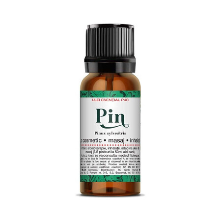 Pure pine essential oil, 10 ml, Divine Star