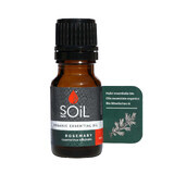 Rosemary Essential Oil 100% Organic, 10 ml, SOiL