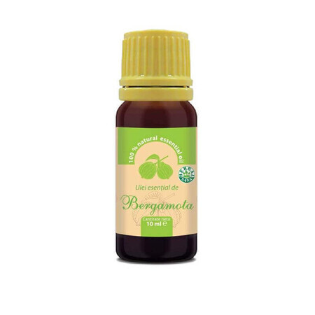 Bergamot essential oil 100% pure, 10 ml, Herbavit