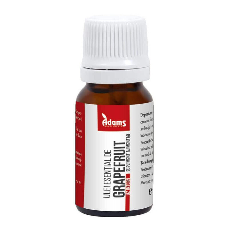 Grapefruit essential oil, 10ml, Adams Vision